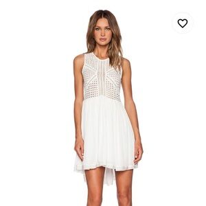 Three of Something White Dress
